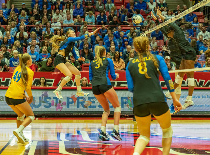Hamilton Southeastern Castle Illinois girls volleyball 11-4-23 Julie L Brown 24026
